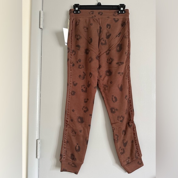NWT Splendid  Drawstring Waist Mid Rise Leopard Print Coordinating Joggers small - Picture 5 of 11